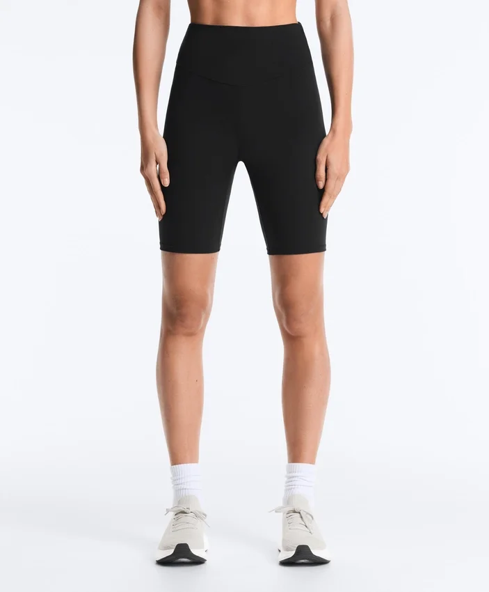 Leggings de ciclismo de cintura alta Comfortlux 25 cm Leggings de ciclismo de cintura alta Comfortlux 25 cm