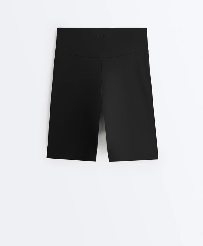 Leggings de ciclismo de cintura alta Comfortlux 25 cm Leggings de ciclismo de cintura alta Comfortlux 25 cm