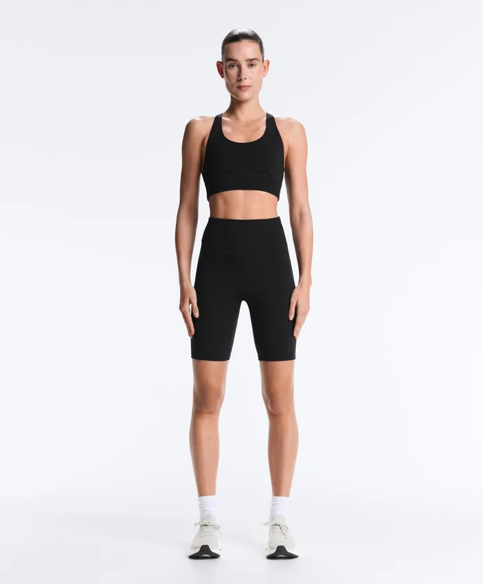 Leggings de ciclismo de cintura alta Comfortlux 25 cm Leggings de ciclismo de cintura alta Comfortlux 25 cm