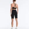 Leggings de ciclismo de cintura alta Comfortlux 25 cm Leggings de ciclismo de cintura alta Comfortlux 25 cm