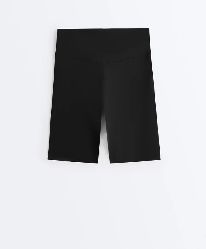 Leggings de ciclismo de cintura alta Comfortlux 25 cm Leggings de ciclismo de cintura alta Comfortlux 25 cm