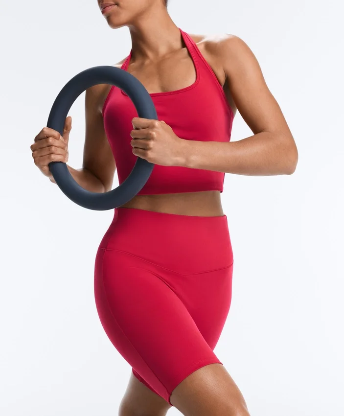 Leggings de ciclismo Evermove de cintura alta com 20 cm Leggings de ciclismo Evermove de cintura alta com 20 cm