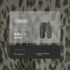 Leggings de ciclismo Evermove de cintura alta com 20 cm e padrão leopardo Leggings de ciclismo Evermove de cintura alta com 20 cm e padrão leopardo