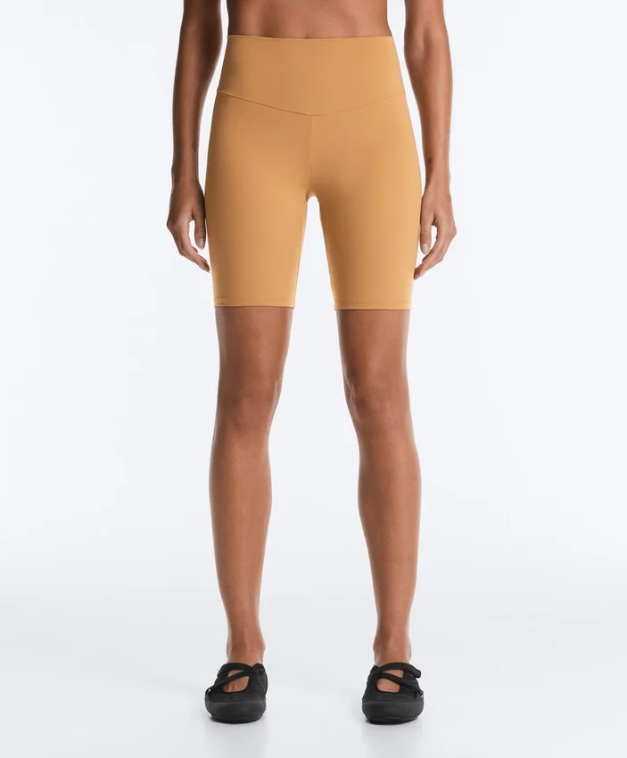 Leggings de ciclista Comfortlux de cintura alta com comprimento de 20 cm Leggings de ciclista Comfortlux de cintura alta com comprimento de 20 cm