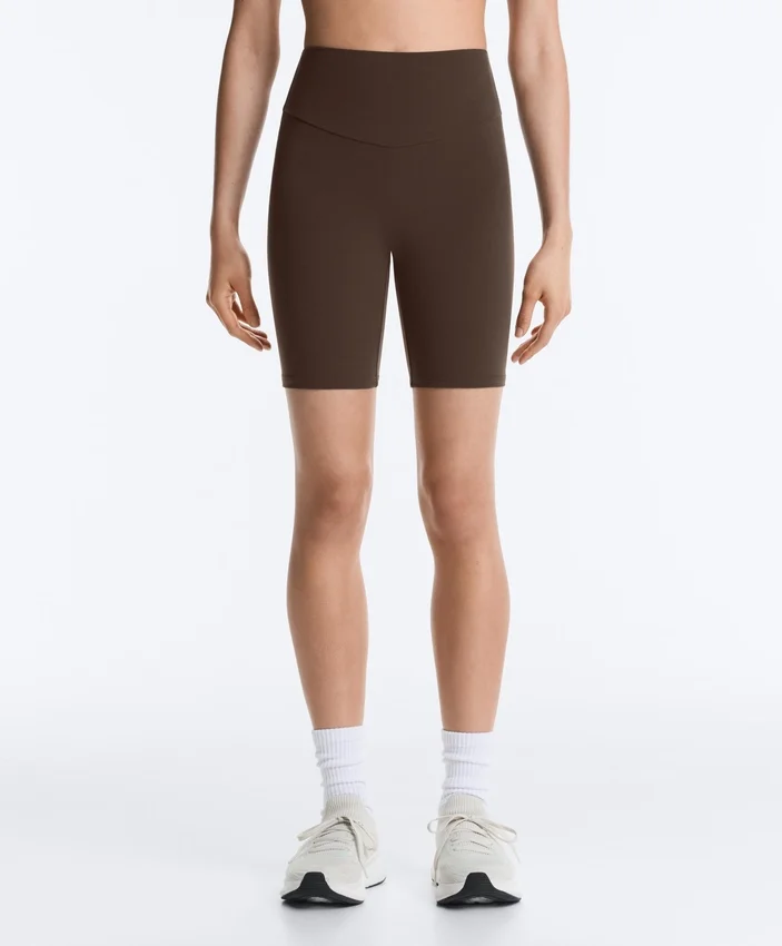 Leggings de ciclista Comfortlux de cintura alta com comprimento de 20 cm Leggings de ciclista Comfortlux de cintura alta com comprimento de 20 cm