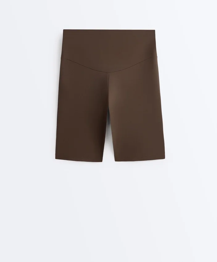 Leggings de ciclista Comfortlux de cintura alta com comprimento de 20 cm Leggings de ciclista Comfortlux de cintura alta com comprimento de 20 cm
