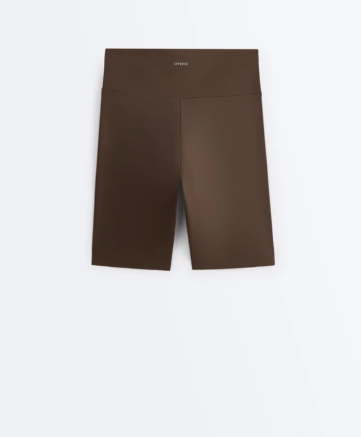 Leggings de ciclista Comfortlux de cintura alta com comprimento de 20 cm Leggings de ciclista Comfortlux de cintura alta com comprimento de 20 cm
