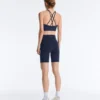 Leggings de ciclista Comfortlux de cintura alta com comprimento de 20 cm