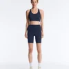 Leggings de ciclista Comfortlux de cintura alta com comprimento de 20 cm