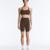 Leggings de ciclista Comfortlux de cintura alta com comprimento de 20 cm Leggings de ciclista Comfortlux de cintura alta com comprimento de 20 cm
