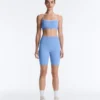 Leggings de ciclista Comfortlux de cintura alta com comprimento de 20 cm