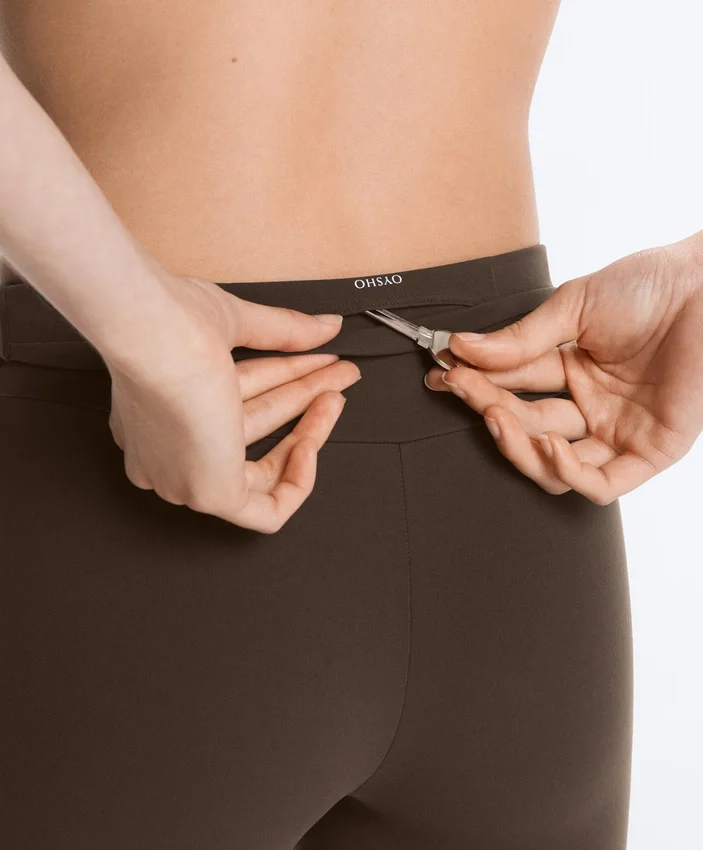Leggings de ciclista Comfortlux de cintura alta com comprimento de 20 cm Leggings de ciclista Comfortlux de cintura alta com comprimento de 20 cm