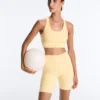 Leggings de ciclista Comfortlux de cintura alta com comprimento de 20 cm