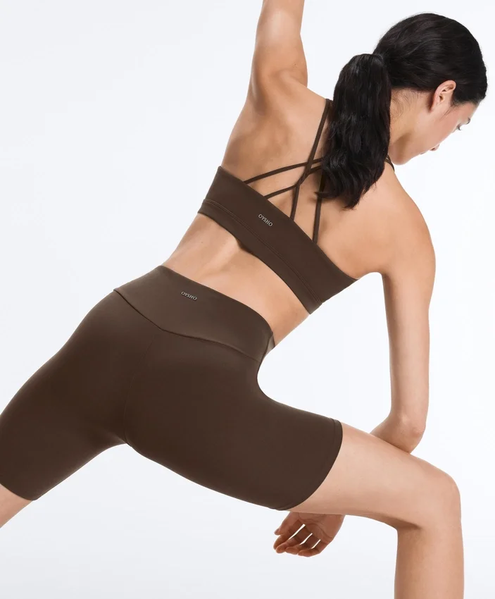 Leggings de ciclista Comfortlux de cintura alta com comprimento de 20 cm Leggings de ciclista Comfortlux de cintura alta com comprimento de 20 cm