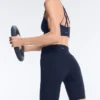 Leggings de ciclista Comfortlux de cintura alta com comprimento de 20 cm