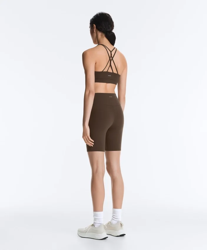 Leggings de ciclista Comfortlux de cintura alta com comprimento de 20 cm Leggings de ciclista Comfortlux de cintura alta com comprimento de 20 cm