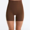 Leggings de ciclista de cintura alta com corte a laser invisível