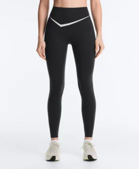 Leggings de cintura alta até ao tornozelo Perfect-Adapt com detalhes contrastantes Leggings de cintura alta até ao tornozelo Perfect-Adapt com detalhes contrastantes