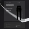 Leggings de cintura alta até ao tornozelo Perfect-Adapt com detalhes contrastantes Leggings de cintura alta até ao tornozelo Perfect-Adapt com detalhes contrastantes