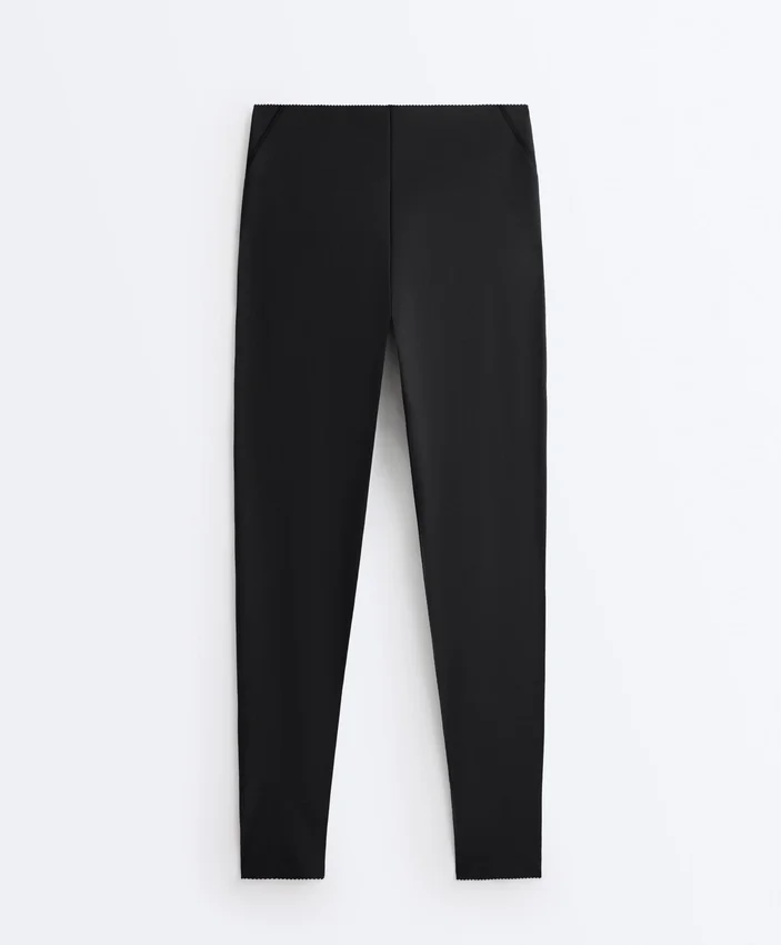 Leggings de cintura alta, Compressive, com Core Control e comprimento até ao tornozelo Leggings de cintura alta, Compressive, com Core Control e comprimento até ao tornozelo