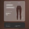 Leggings de cintura alta, Compressive, com Core Control e comprimento até ao tornozelo Leggings de cintura alta, Compressive, com Core Control e comprimento até ao tornozelo