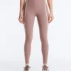 Leggings de cintura alta, Compressive, com Core Control e comprimento até ao tornozelo, com detalhes contrastantes Leggings de cintura alta, Compressive, com Core Control e comprimento até ao tornozelo, com detalhes contrastantes
