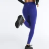 Leggings de cintura alta, Compressive e refletoras, com comprimento até ao tornozelo Leggings de cintura alta, Compressive e refletoras, com comprimento até ao tornozelo