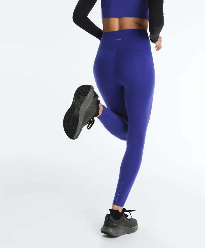 Leggings de cintura alta, Compressive e refletoras, com comprimento até ao tornozelo Leggings de cintura alta, Compressive e refletoras, com comprimento até ao tornozelo