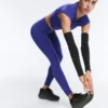 Leggings de cintura alta, Compressive e refletoras, com comprimento até ao tornozelo Leggings de cintura alta, Compressive e refletoras, com comprimento até ao tornozelo