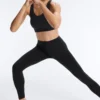 Leggings de cintura alta, Compressive, Raise Up, comprimento até ao tornozelo Leggings de cintura alta, Compressive, Raise Up, comprimento até ao tornozelo