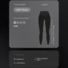 Leggings de cintura alta, comprimento até ao tornozelo, Light Touch e corte em V, 65 cm Leggings de cintura alta, comprimento até ao tornozelo, Light Touch e corte em V, 65 cm