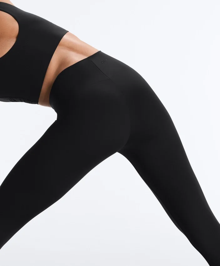 Leggings de cintura alta, comprimento até ao tornozelo, Light Touch e corte em V, 65 cm Leggings de cintura alta, comprimento até ao tornozelo, Light Touch e corte em V, 65 cm