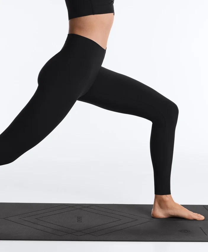 Leggings de cintura alta, comprimento até ao tornozelo, Light Touch e corte em V, 65 cm Leggings de cintura alta, comprimento até ao tornozelo, Light Touch e corte em V, 65 cm