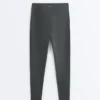 Leggings de cintura alta e comprimento até ao tornozelo Comfortlux Leggings de cintura alta e comprimento até ao tornozelo Comfortlux