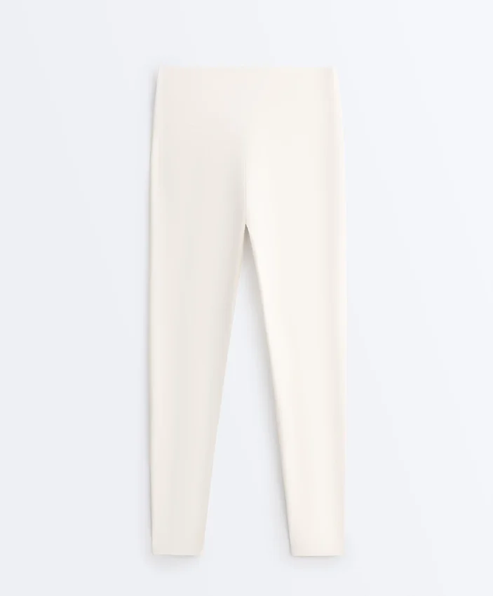 Leggings de cintura alta e comprimento até ao tornozelo Comfortlux Leggings de cintura alta e comprimento até ao tornozelo Comfortlux