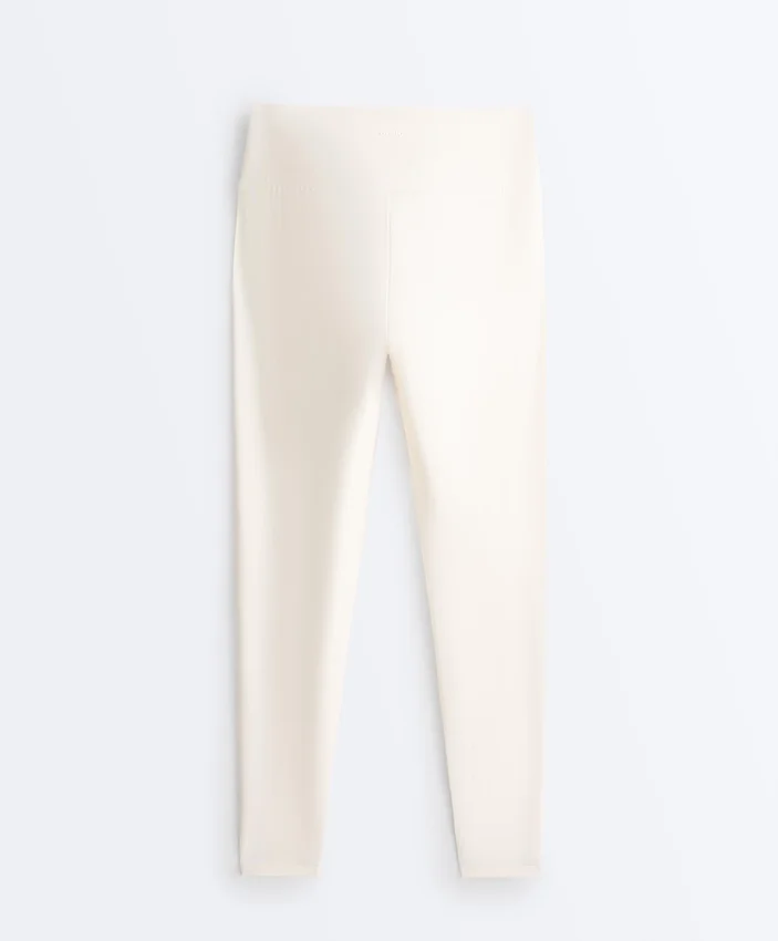 Leggings de cintura alta e comprimento até ao tornozelo Comfortlux Leggings de cintura alta e comprimento até ao tornozelo Comfortlux