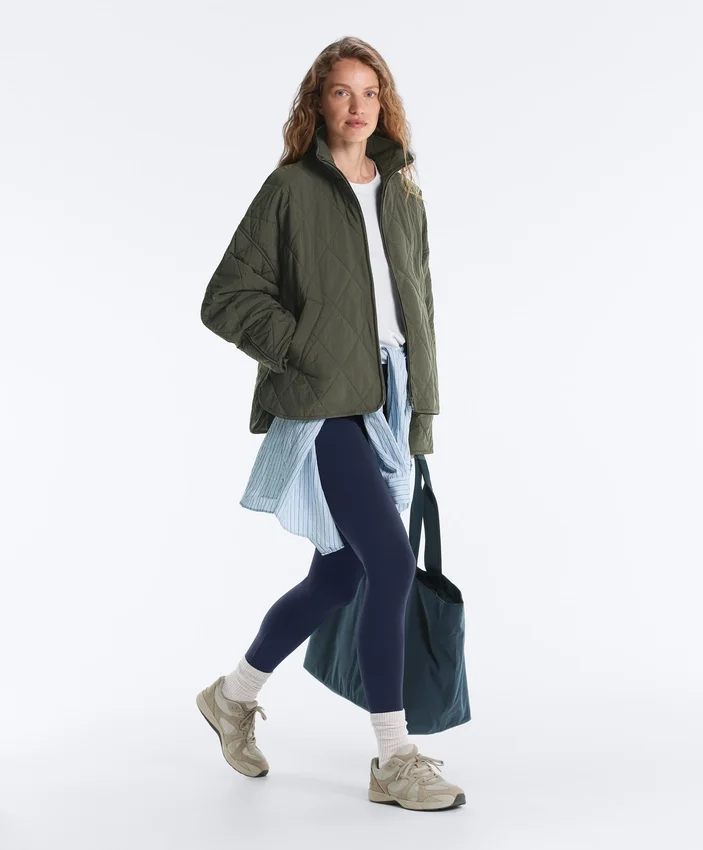 Leggings de cintura alta e comprimento até ao tornozelo Comfortlux Leggings de cintura alta e comprimento até ao tornozelo Comfortlux