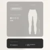 Leggings de cintura alta e comprimento até ao tornozelo Comfortlux Leggings de cintura alta e comprimento até ao tornozelo Comfortlux