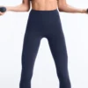 Leggings de cintura alta e comprimento até ao tornozelo Comfortlux Leggings de cintura alta e comprimento até ao tornozelo Comfortlux