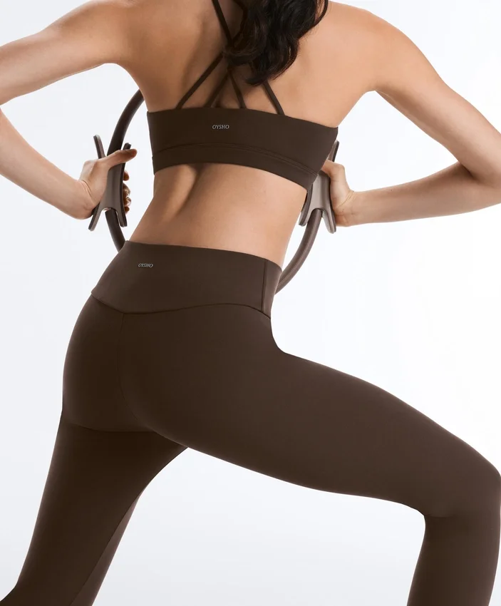 Leggings de cintura alta e comprimento até ao tornozelo Comfortlux Leggings de cintura alta e comprimento até ao tornozelo Comfortlux