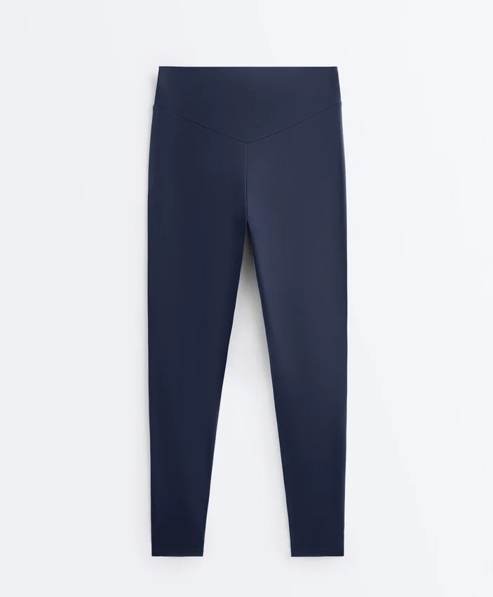 Leggings de cintura alta e comprimento até ao tornozelo Comfortlux Leggings de cintura alta e comprimento até ao tornozelo Comfortlux