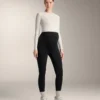 Leggings de maternidade quentes até ao tornozelo, com 70 cm Leggings de maternidade quentes até ao tornozelo, com 70 cm