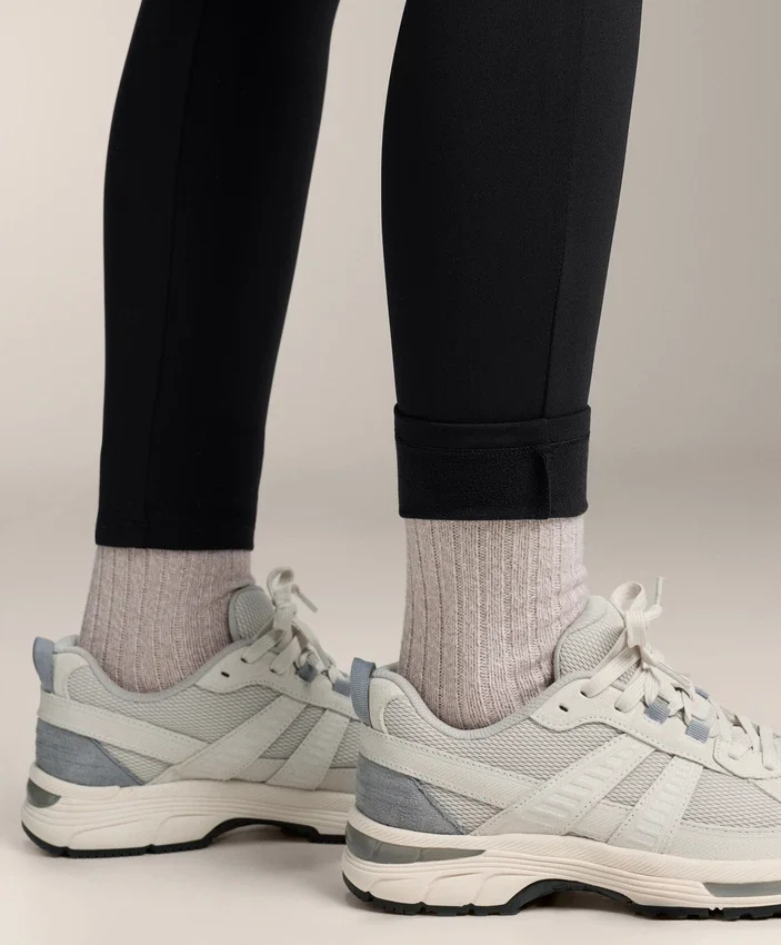 Leggings de maternidade quentes até ao tornozelo, com 70 cm Leggings de maternidade quentes até ao tornozelo, com 70 cm