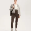 Leggings de maternidade quentes até ao tornozelo, com 70 cm Leggings de maternidade quentes até ao tornozelo, com 70 cm