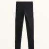 Leggings quentes com cintura alta de 70 cm e comprimento até ao tornozelo Leggings quentes com cintura alta de 70 cm e comprimento até ao tornozelo