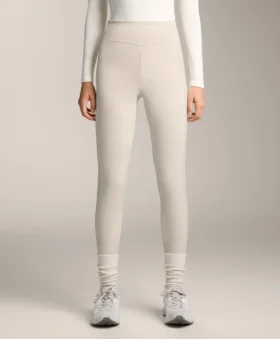 Leggings quentes de cintura alta, até ao tornozelo, com bolsos, 70 cm Leggings quentes de cintura alta, até ao tornozelo, com bolsos, 70 cm