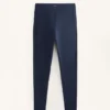 Leggings quentes de cintura alta, até ao tornozelo, com bolsos, 70 cm