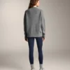 Leggings quentes de cintura alta, até ao tornozelo, com bolsos, 70 cm