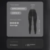 Leggings Raise Up Compressive até ao tornozelo Leggings Raise Up Compressive até ao tornozelo