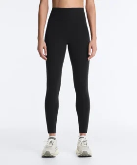 Leggings refletoras de cintura alta, Compressive e com Core Control, até ao tornozelo Leggings refletoras de cintura alta, Compressive e com Core Control, até ao tornozelo